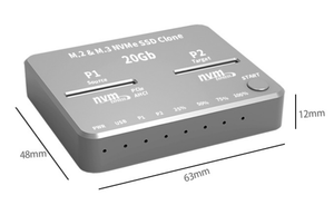 <span class=keywords><strong>M</strong></span>.<span class=keywords><strong>2</strong></span> NVMe AHCI-قرص صلب محمول مستنسخ, قرص صلب محمول ، نسخة USB3.<span class=keywords><strong>2</strong></span> ، 20 جيجا بايت ، SSD ، ثنائي الخليج ، بدون اتصال بالإنترنت - Product Image 2