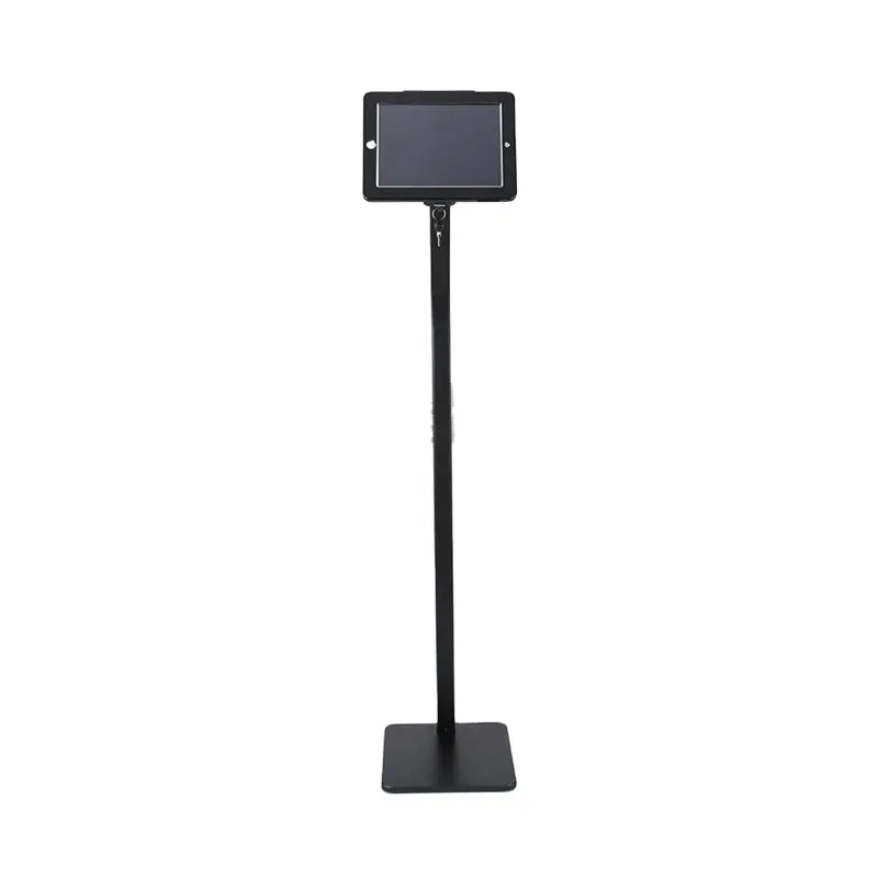Metal iPad Security Floor Stand Tablet Display Lock Holder Anti Theft For Ipad 2 3 4 Air 9.7 Pro For Hotel,Store,Show,Meeting