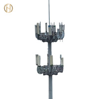 Poteau d'antenne monopode autoportant FUTAO pour tour de communication