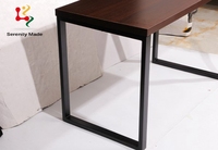 Table haute en bois rustique de Style industriel, Table pour Pub, café, Cocktail, Bar sec, offre spéciale