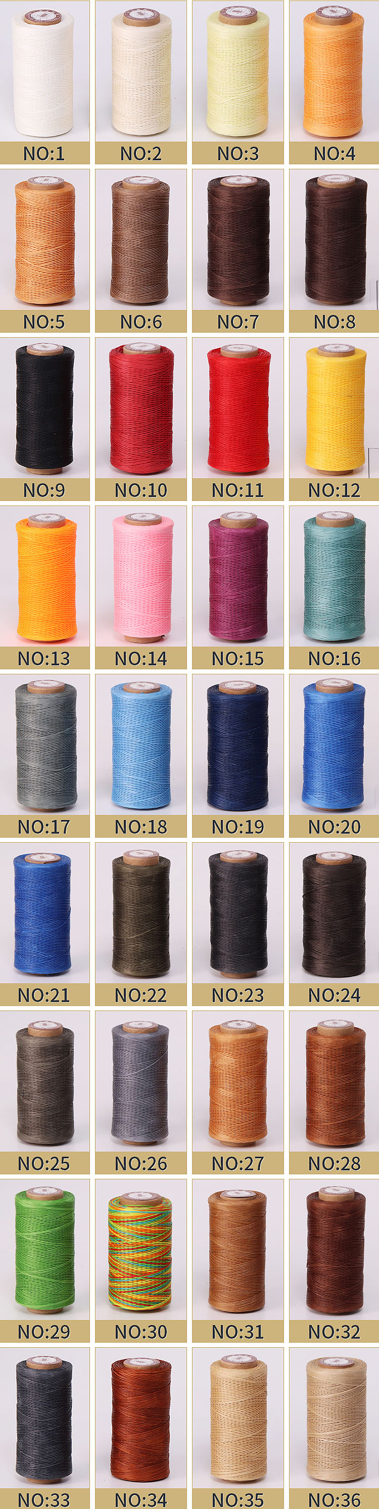 36 couleurs