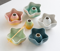 Ensemble de matcha personnalisé, fouet en bambou, cuillère en forme d'étoile de mer, nouveau design, ensemble de matcha en céramique coloré pour les amateurs de matcha
