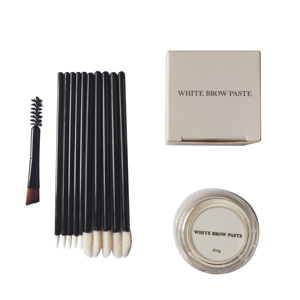 Nhãn Hiệu Riêng Trắng 10G Lập Bản Đồ Lông Mày Dán Cho Lông Mày Thiết Kế Hoặc Phác Thảo Hình Dạng Và Lông Mày Lip Nhuộm Màu Trắng Đường Viền Dán - Product Image 3