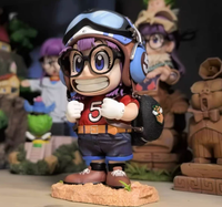 Escultura Arale Explorer, Estilo Anime Dr. Slump, Decoración de Escritorio para Coleccionistas, PU+Resina 17cm, Estatua ZOR GK de Edición Limitada