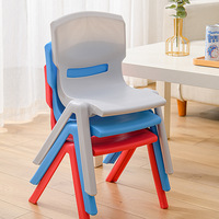 Ensemble de table et chaise d'activités circulaires pour enfants de haute qualité, en plastique robuste, pour la garderie et la salle de classe