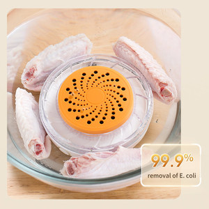 Food Cleaner Fruit and Vegetables Purifier Wireless Automatic <b>Washer</b> for Meats Vegetable Hydroxyl Generator Vegetable Cleaner - Product Image 4