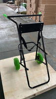 Chariot de transport pour moteur hors-bord léger, pliable, pour bateau, avec support pour moteur hors-bord, chariot de transport pour moteur de pêche à la traîne