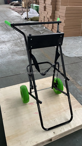 Fold Boat <strong>Small</strong> Outboard Motor Handtruck Stand Light Duty Outboard Motor Carrier Cart Trolling Engine Stand Carrier <strong>Trolley</strong> - Product Image 2