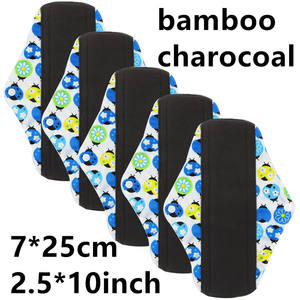 شعار مخصص أنماط فراشة مقاومة للماء رخيصة بعد الولادة وسادة صحية صحية للنساء - Product Image 3