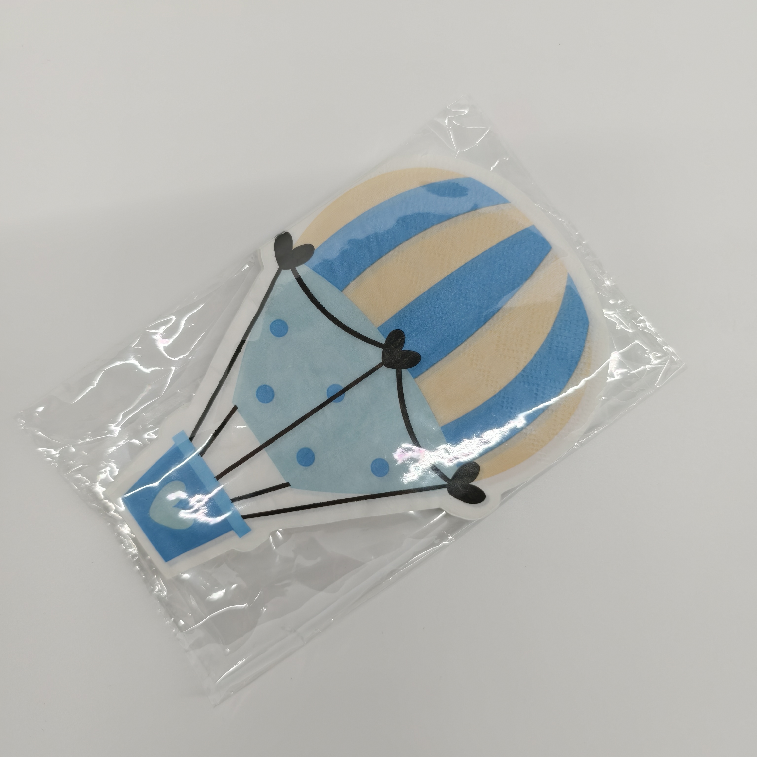 SERVIETTE bleue * 16 pièces