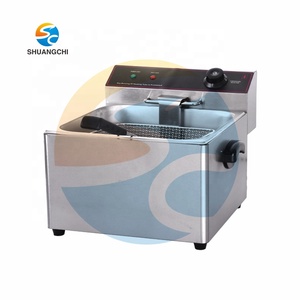 <span class=keywords><strong>Friteuse</strong></span> à poulet électrique commerciale <span class=keywords><strong>220V</strong></span>, <span class=keywords><strong>professionnelle</strong></span>, de comptoir, 11L, en acier inoxydable 304, 2800W, haute température - Product Image 4