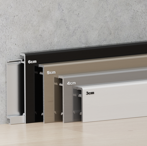 <span class=keywords><strong>Plinthe</strong></span> en alliage d'aluminium à <span class=keywords><strong>angle</strong></span> droit minimaliste <span class=keywords><strong>pour</strong></span> accessoires de revêtement de sol - Product Image 5