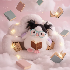 Fatty Palm Fluffy Sparrow Plush <b>Toy</b> Companion for <b>Desk</b>, Study Comfort, Cute Plush Doll Gift for Festivals - Product Image 4