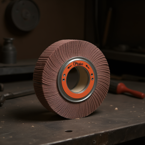Disque abrasif à lamelles Ttake, grain 240, épaisseur 30 mm, pour ponçage et polissage - Product Image 3