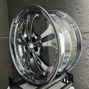 Roc Custom VIP Polished Cerberus 2 roues 5x114.3 18 19 pouces pour <span class=keywords><strong>Nissan</strong></span> 350Z 240SX Lexus IS250 LS400 Infiniti G35 G37 - Product Image 2