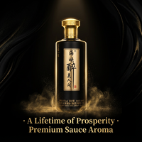 Exquisito Baijiu Fuguiyisheng 53% vol: Licor con Aroma a Salsa con Caja de Regalo |   Licor de Sorgo Oriental | Baijiu Añejo de Rico Sabor para Exportación