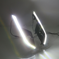 Lampu DRL LED Mobil Mazda CX-3 CX3 Tahun 2015-2019 Baru Dengan Fungsi Lampu Sein Kuning Model 2020