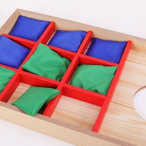 Juego de Mesa Familiar 2 en 1: Juego de Lanzamiento de Sacos de Arena de Madera para Escritorio - Product Image 3