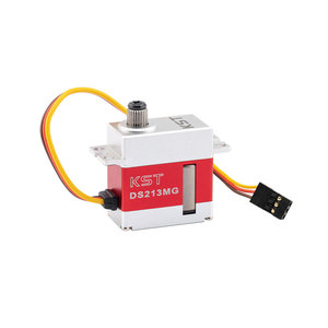 Offre Spéciale KST DS213MG V8.0 3.0Kgf.cm 0.07sec Micro Servo à Engrenages Métalliques Moteur Sans Noyau DC4.8V-6.0V 2BB pour Avion RC, Planeur et Hélicoptère - Product Image 5