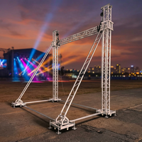 Estructura de Truss para Pantalla LED, Truss Plegable para Iluminación de Escenario, Soporte Metálico de Aluminio para Altavoces Line Array, Truss para Iluminación de Escenario DJ