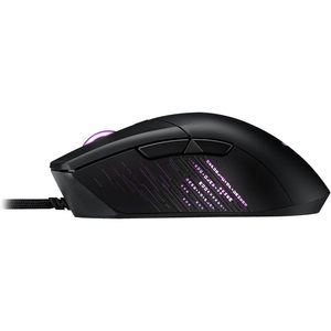 Vente en gros de la souris de jeu filaire ROG Gladius III avec capteur optique 19K, 19000 DPI, 6 boutons programmables, éclairage RVB, pour droitiers - Product Image 4