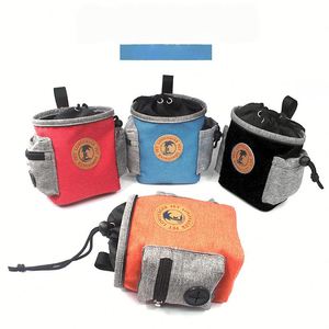 Bolsa de Cintura Multifuncional de Nailon para Entrenamiento de Perros, Diseño Anti-Fugas, Transpirable, Acceso con una Sola Mano, Portátil, para Suministros de Mascotas - Product Image 1