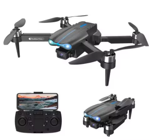 E99 MAX Drones 4K HD Dual Camera Optical Flow Localization Brushless Motor Wifi FPV Foldable Zipper Plastic Helicopter RC Toy