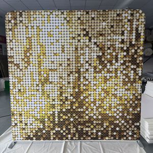 เคสหมอนฉากหลังพิมพ์สองด้านสำหรับบูธภาพถ่ายแท่นวางแสดงภาพบนผ้าแบบตึงเครียด - Product Image 6