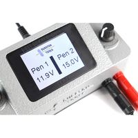 Machine d'électrodéposition de bijoux Durston Pen Plater Pro 2.2V-17.7V à tension réglable avec double sortie indépendante