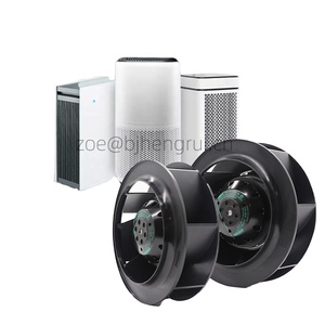 R2E190-AO26-05 230V AC 190x71mm 50/60HZ 75W roulement à billes fils de plomb HVAC Ventilation centrifuge ventilateur de refroidissement - Product Image 1