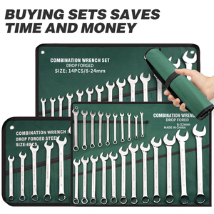 Multi-specification 14pcs CRV High Quality <strong>Combination</strong> <strong>Wrench</strong> Multi-functional <strong>Set</strong> - Product Image 2