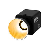 Vloglite 100W LED luce Video portatile COB illuminazione continua per il creatore di contenuti Vlogger Video fotografia Shoot