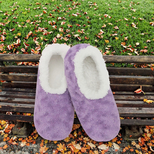 Pantuflas de Interior Forradas de Felpa, Suela Suave, Punta Cerrada, Cálidas para Otoño e Invierno - Product Image 3