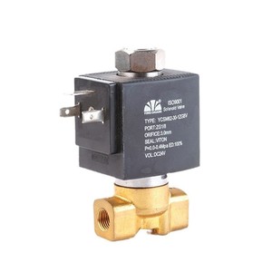 Válvula Solenoide de Latón de Acción Directa YCSM61, Normalmente Cerrada, Respuesta Rápida, Bajo Consumo de Energía para Equipos de Preparación de Café y Alimentos - Product Image 2