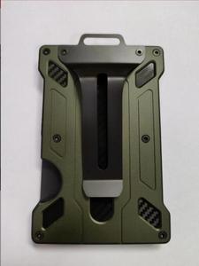 Newest Model Custom Logo Carbon Fiber Aluminum Slim Business Credit Card Holder RFID Money Clips <strong>Wallet</strong> <strong>for</strong> <strong>Man</strong> With ID Slot - Product Image 4