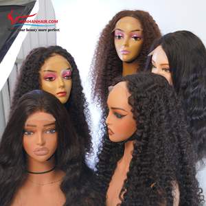 Perruque bouclée en cheveux vietnamiens avec closure, extensions capillaires de haute qualité, sans perte, prête à être expédiée – Offre spéciale Black Friday - Product Image 4