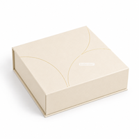 Emballages cadeaux réutilisables pour soins de la peau en gros, boîtes à fermeture magnétique personnalisées avec insert en mousse, estampage à chaud