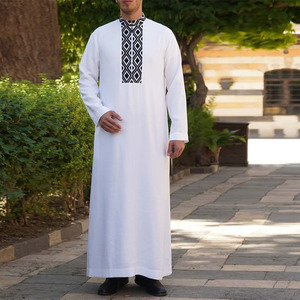 Abito Islamico Musulmano di Dubai a Prezzo all'Ingrosso, Abbigliamento Turco, Caftano da Uomo - Product Image 2