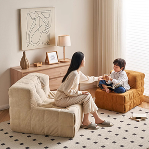 Sofá Modular de Lujo Moderno de Fábrica, Sillón Individual Convertible, Tela Comprimida al Vacío <span class=keywords><strong>para</strong></span> Sala de Estar - Product Image 2