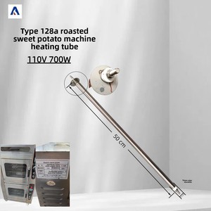 Tubo de Calefacción <span class=keywords><strong>Infrarrojo</strong></span> de Alta Calidad para Horno de Asar Batatas, Repuesto Modelo 128 128A 168 - Product Image 3
