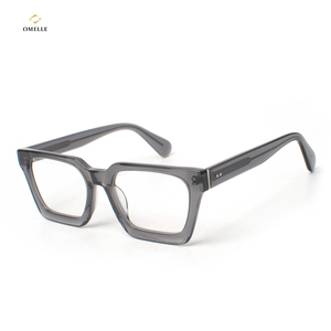 Chimis M1030 unisexe acétate <span class=keywords><strong>lunettes</strong></span> Logo personnalisé marque privée classique décontracté carré pleine jante Durable <span class=keywords><strong>lunettes</strong></span> cadre solide - Product Image 4