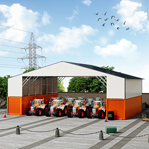 SGC5640 Nouveau <span class=keywords><strong>kit</strong></span> de conteneur <span class=keywords><strong>en</strong></span> acier <span class=keywords><strong>Toit</strong></span> Container Carport - Product Image 2