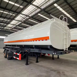 Chine 3 essieux mazout diesel citerne semi-remorque camion Howo 45000 litres réservoir d'huile camion semi-remorque essence citerne Traile - Product Image 1