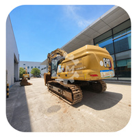 Excavatrice hydraulique sur chenilles CAT 349 d'occasion, 49,4 tonnes, fournisseur de machines de construction pour le creusement de fossés, CAT352 CAT350 CAT340