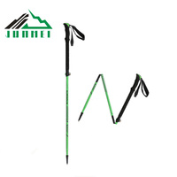 Bâtons de marche pliables personnalisés de style Z, 12 pièces, pliables, pour camping, randonnée nordique