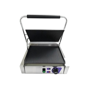 Thương mại duy nhất vỉ nướng máy điện liên hệ với nướng cho nhà hàng khách sạn cho BBQ Panini cung cấp công nghiệp - Product Image 1