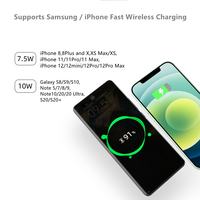 Chargeur sans fil 10W dissimulé pour bureaux et tables de nuit |   Portée de charge de 5 à 15 mm, protection OTP et OVP, OEM et ODM pris en charge