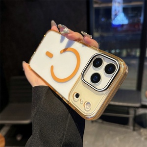 Nueva Funda Magnética Transparente Rígida para Teléfono Móvil, PC TPU para iPhone 17 Air 16 15 14 Pro Max, Carcasa Trasera Resistente a Impactos, OEM - Product Image 3