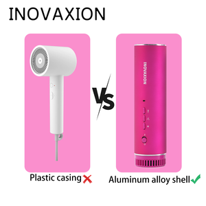 Asciugacapelli portatile rosso rosa asciugatrice macchina 1200W asciugatrice ad alta velocità - Product Image 4