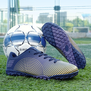 Botas de fútbol de caña baja para hombre, tacos largos para terreno firme, zapatillas de entrenamiento para todas las estaciones para jóvenes - Product Image 2